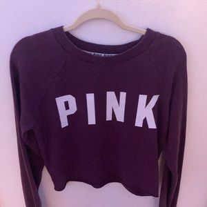 Maroon long sleeve T